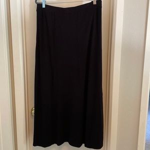 4X maxi skirt A line soft knit skirt